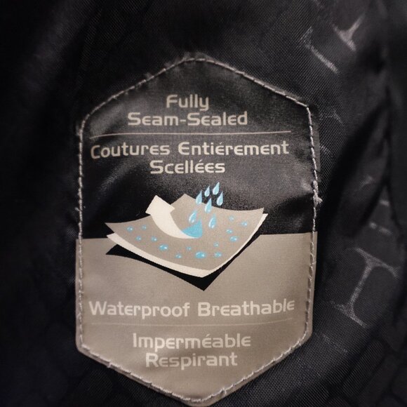 Columbia Bugaboo Tech Interchange SHELL Jacket Women’s M Black Waterproof - Picture 14 of 16